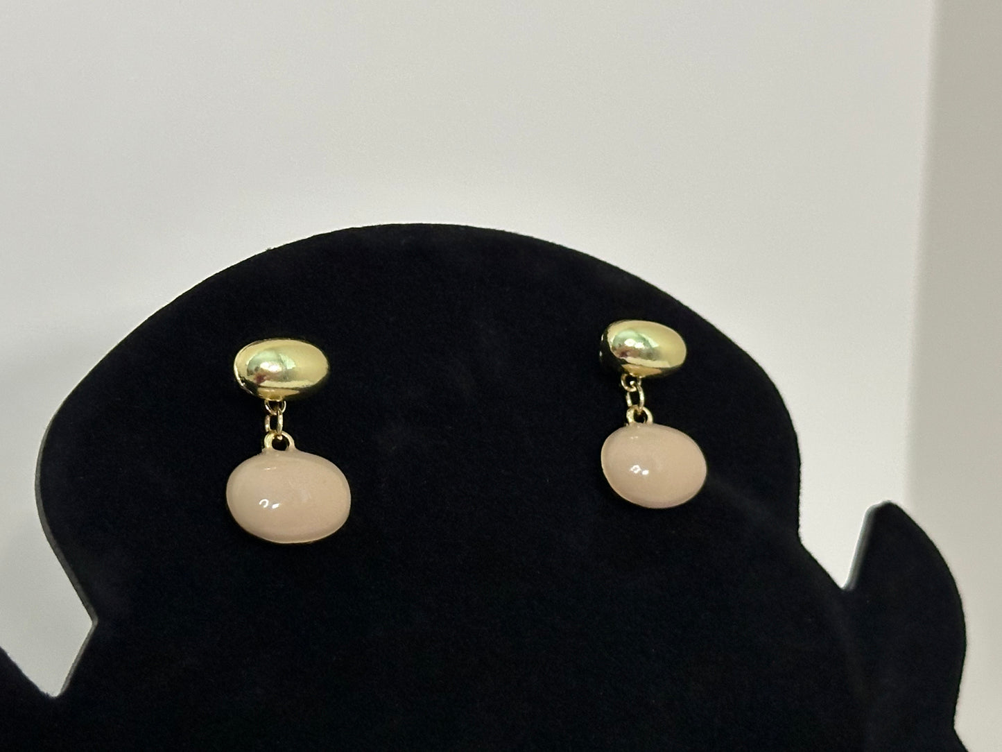 Retro Caramel Drop Earrings